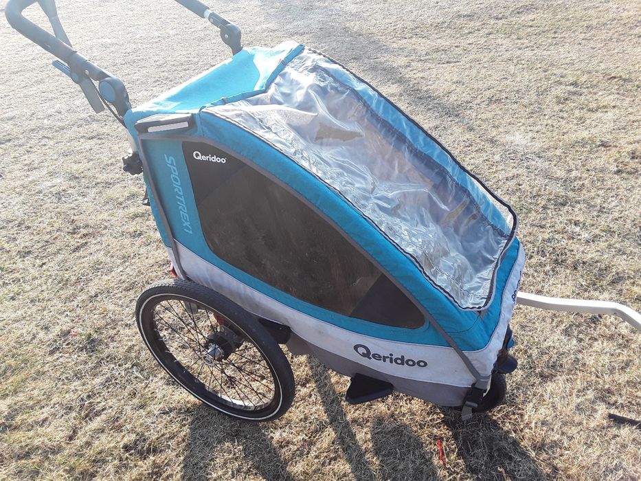 Przyczepka rowerowa -wózek Qeridoo Sportrex 1