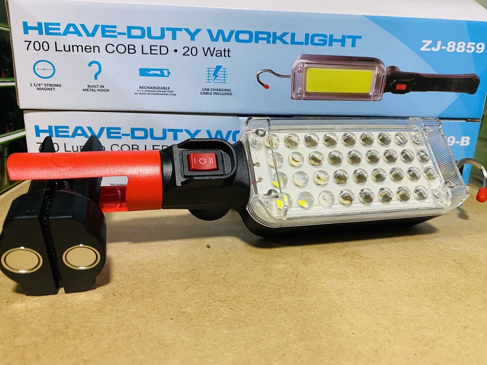 Lanterna Led profissonal recarregavel - novo