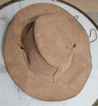 Kapelusz Skórzany Kowbojski Skóra Welurowa Cowboy XL 59-60 cm