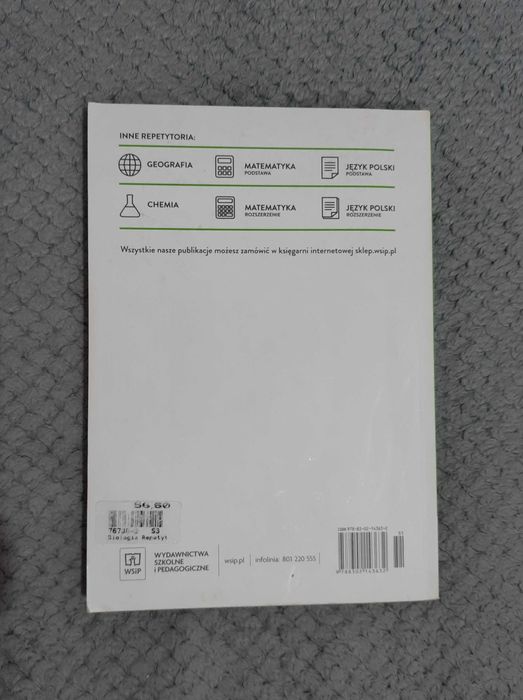 Zdasz.to repetytorium matura biologia rozszerzenie WSiP