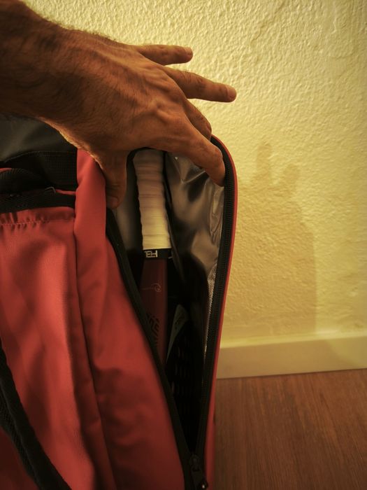 Saco adidas padel 3.3 vermelho