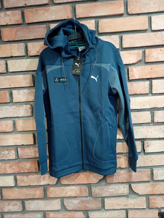 Granatowe bluza z kapturem,  rozmiar S