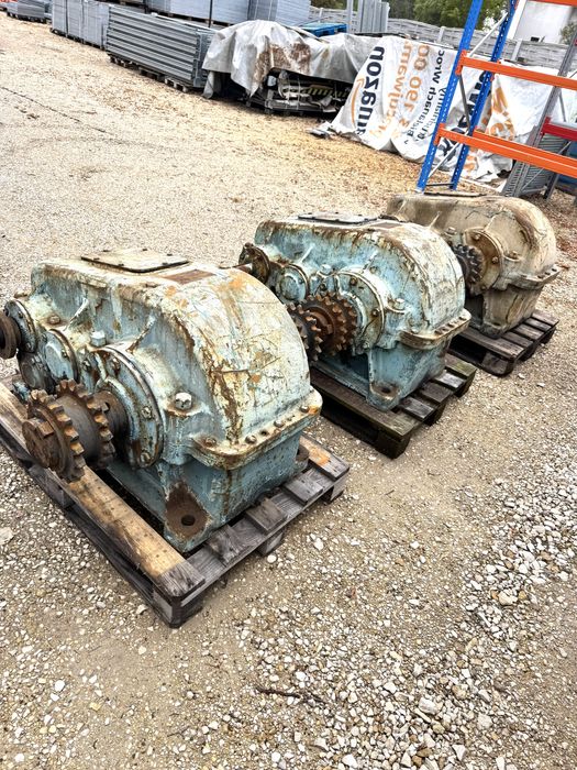 Przekładnia walcowa reduktor i=116 przemysłowa do kruszarki walcarki