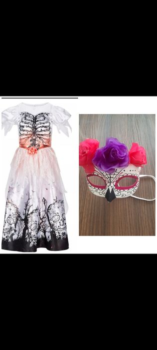 Хелоуин Сукня Скелет зомби маски7 8 9 10 11 12 13 років халк гарбуз