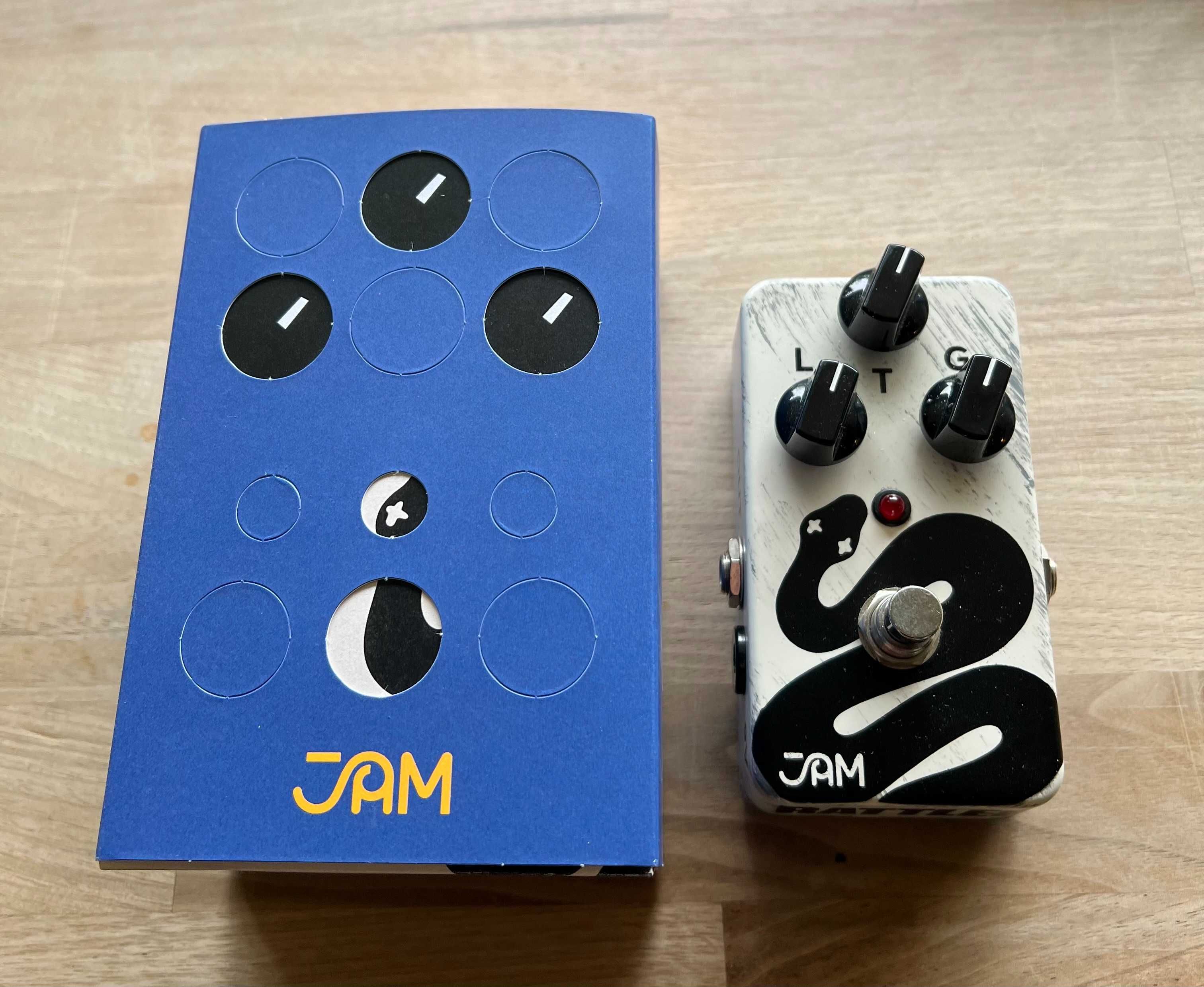 JAM Pedals Rattler - Distortion , Przester , jak RAT