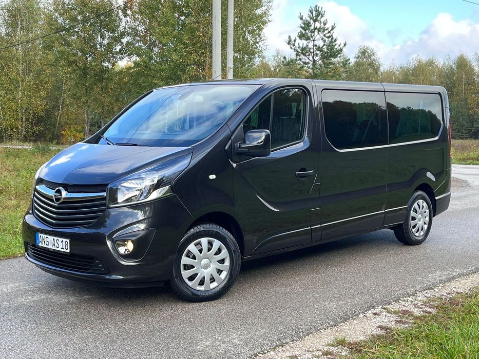 Opel Vivaro 9 osobowy*LONG*Nawiewy*Oryginał*Gotowy do rejestracji!