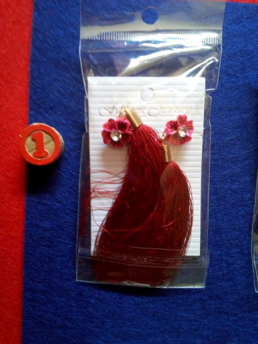 Lote de 4 pares de Brincos de Senhora * Artigo Novo