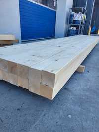 Drewno 120x120 suche strugane klejone C24 KVH na wiaty konstrukcyjne