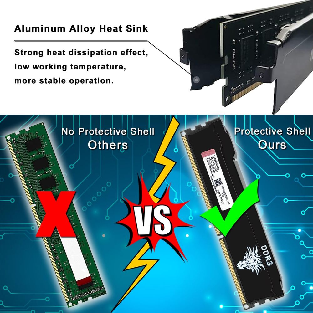 Комплект пам'яті Yongxinsheng DDR3 32gb (8gb x 4)