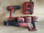Hilti zestaw wkrętarka + Piła szablasta
