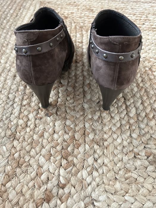 Botas/botins castanhos