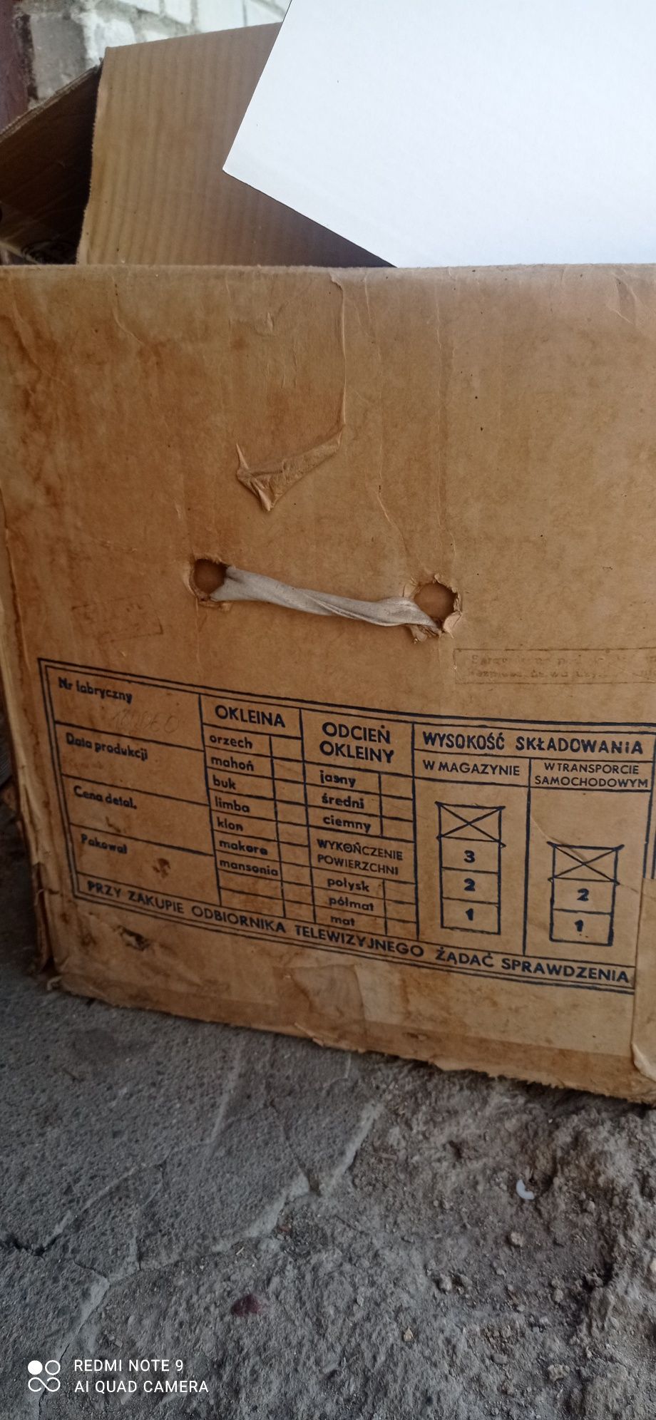 Neptun 412 karton opakowanie