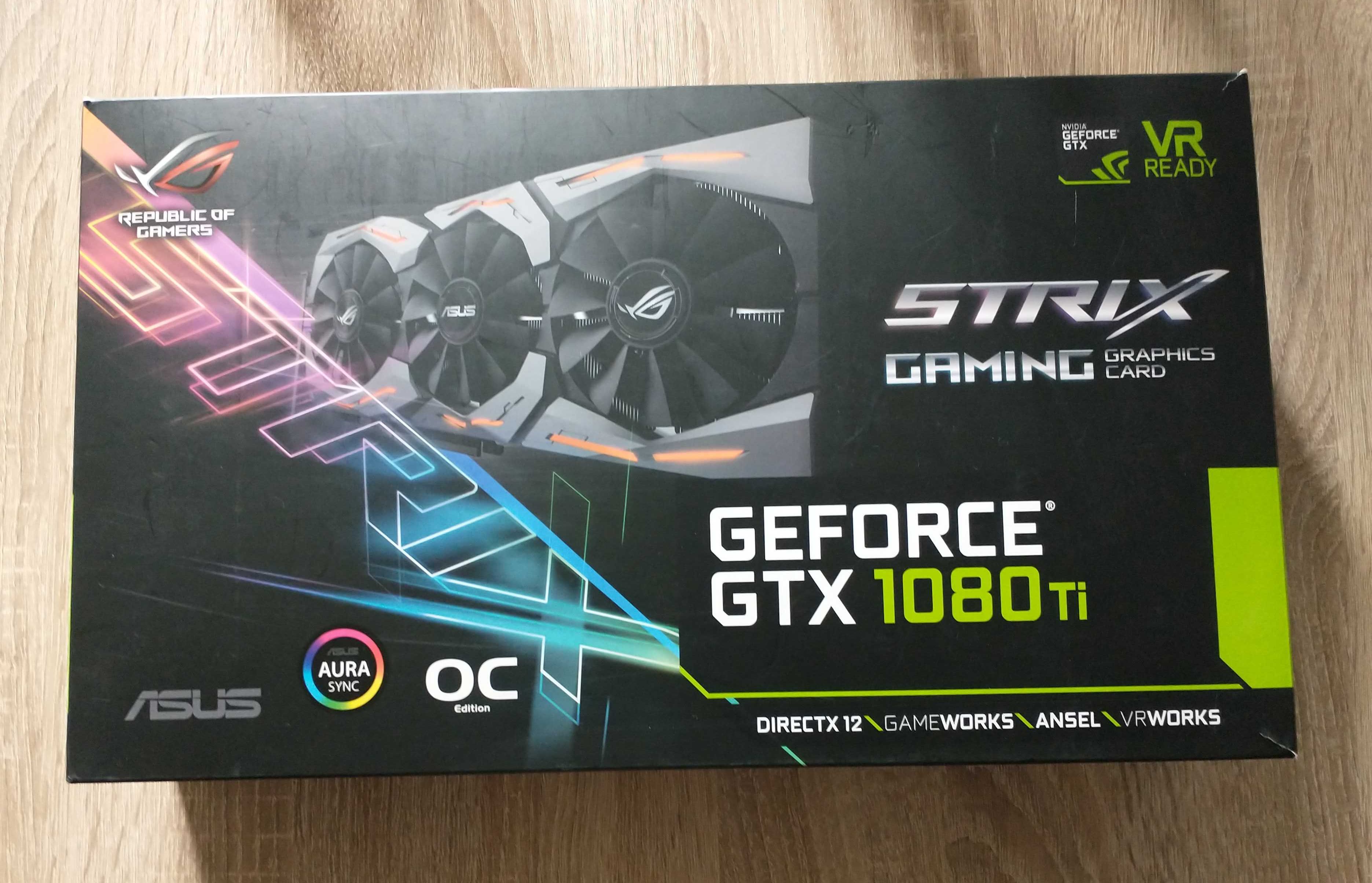 ASUS GeForce GTX 1080 Ti Strix ROG OC 11GB GDDR5X