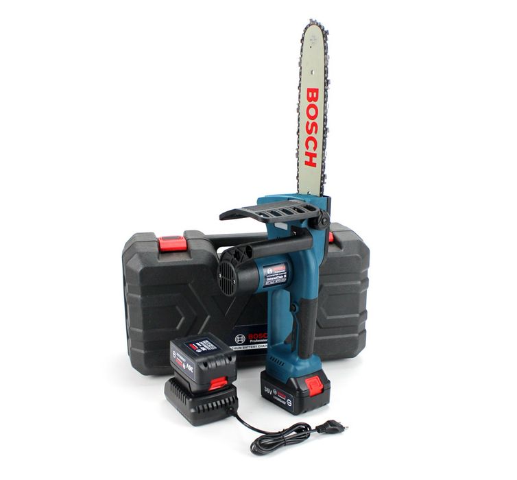 Аккумуляторная цепная пила BOSCH | 36V | 6 A/h | Латвия!!!