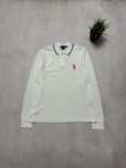 Кофта с воротником лонгслив поло регбийка женская Polo Ralph Lauren