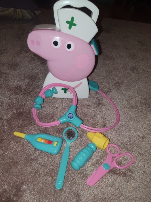 Świnka Peppa zestaw lekarza, pielęgniarki