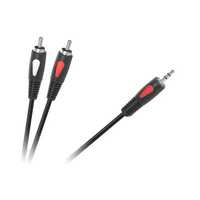 Kabel Wtyk Jack 3.5 2Rca 1.0M Cabletech Eco-Line