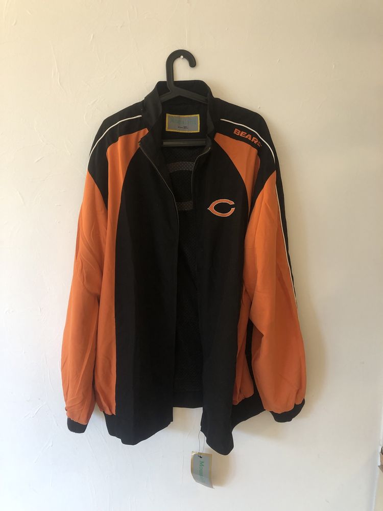 Nowa kurtka wiatrówka NFL Bears zipper by mointain fog xxl