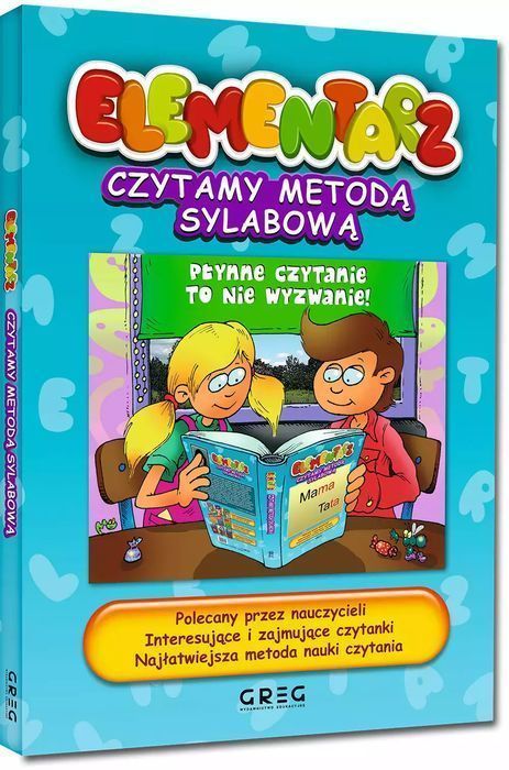 Elementarz. Czytamy Metodą Sylabową Greg