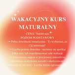 Wakacyjny kurs maturalny (poziom podstawowy)