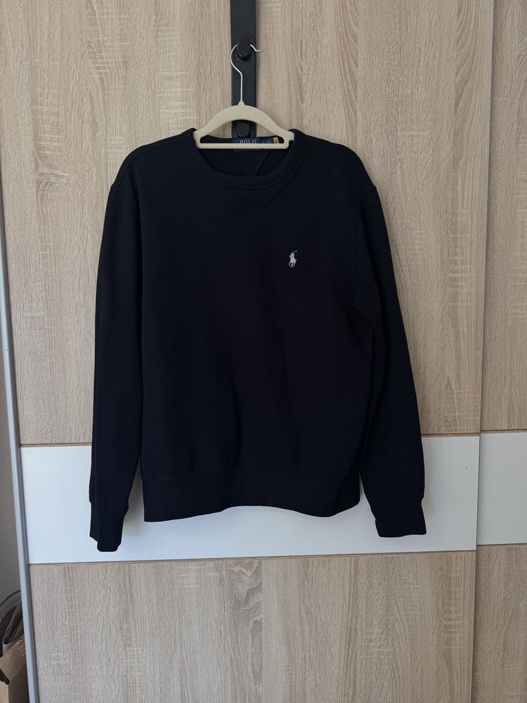 Bluza Polo Ralph Lauren S granatowa nowa kolekcja crewneck old money