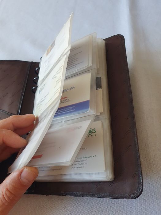 Wizytownik Witchen skóra