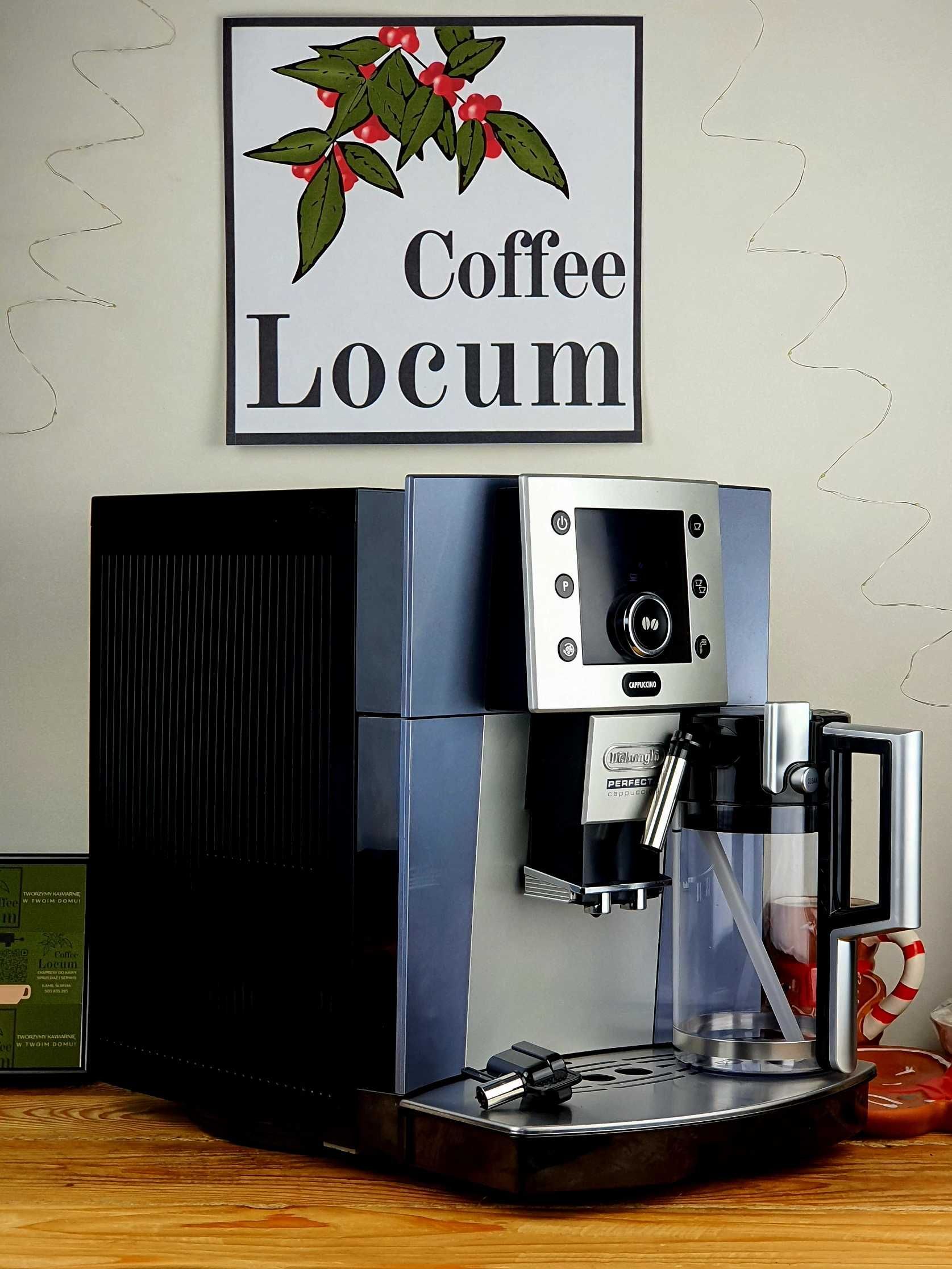 Piękny stan! Delonghi Perfecta capuccino po serwisie z gwarancją!