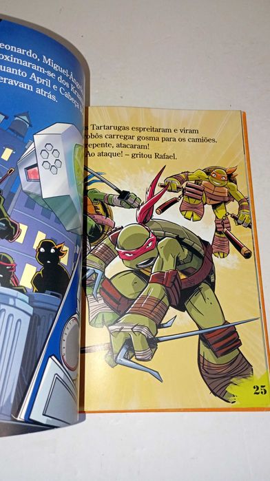 Loucura robótica! - Tartarugas Ninja