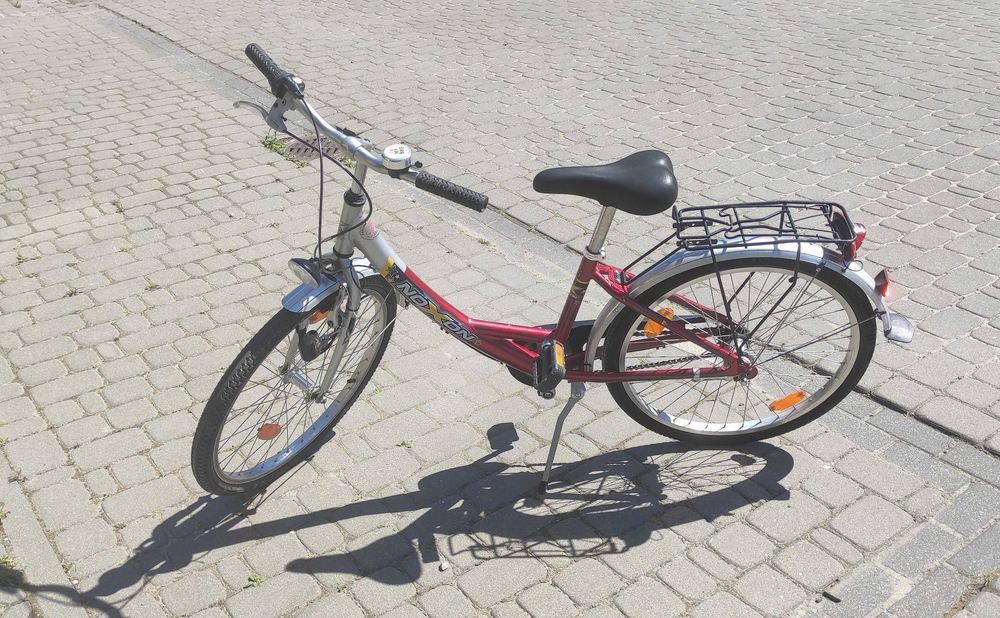 Rower NOXON 24" produkcji niemieckiej, stan bardzo dobry.