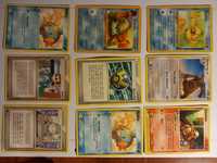 Cartas Pokémon várias edições