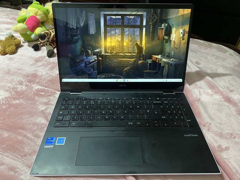 Asus Chromebook, Intel i5, 16GB RAM, SSD 256GB