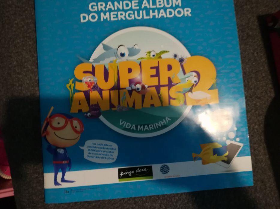 Caderneta super animais completa