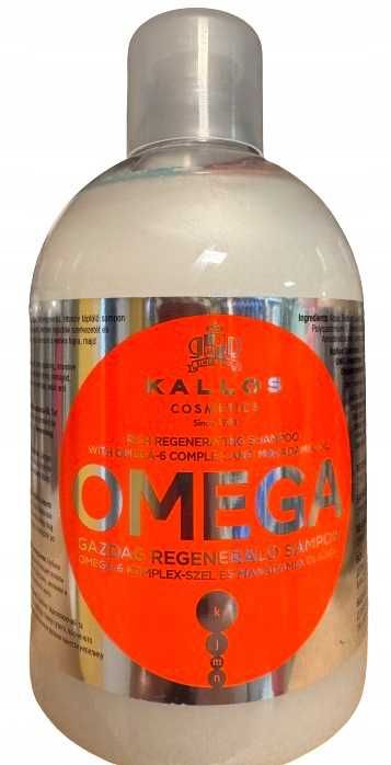 Kallos szampon 1000ml Omega wzmacnia odżywia