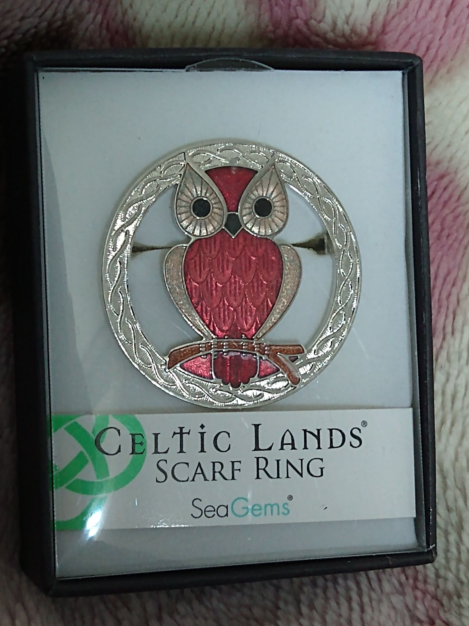 Celtic Lands - Scarf Ring / SeaGems / Pierścień do chust,apaszek,szali