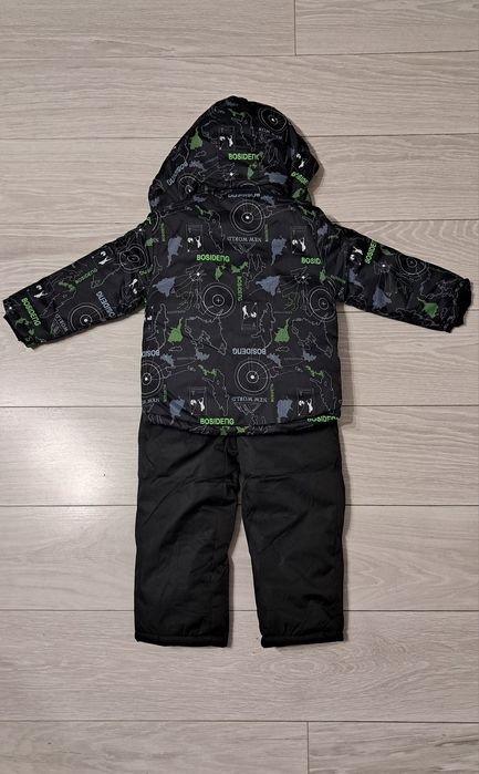 Дитячий зимовий роздільний комбінезон для хлопчика