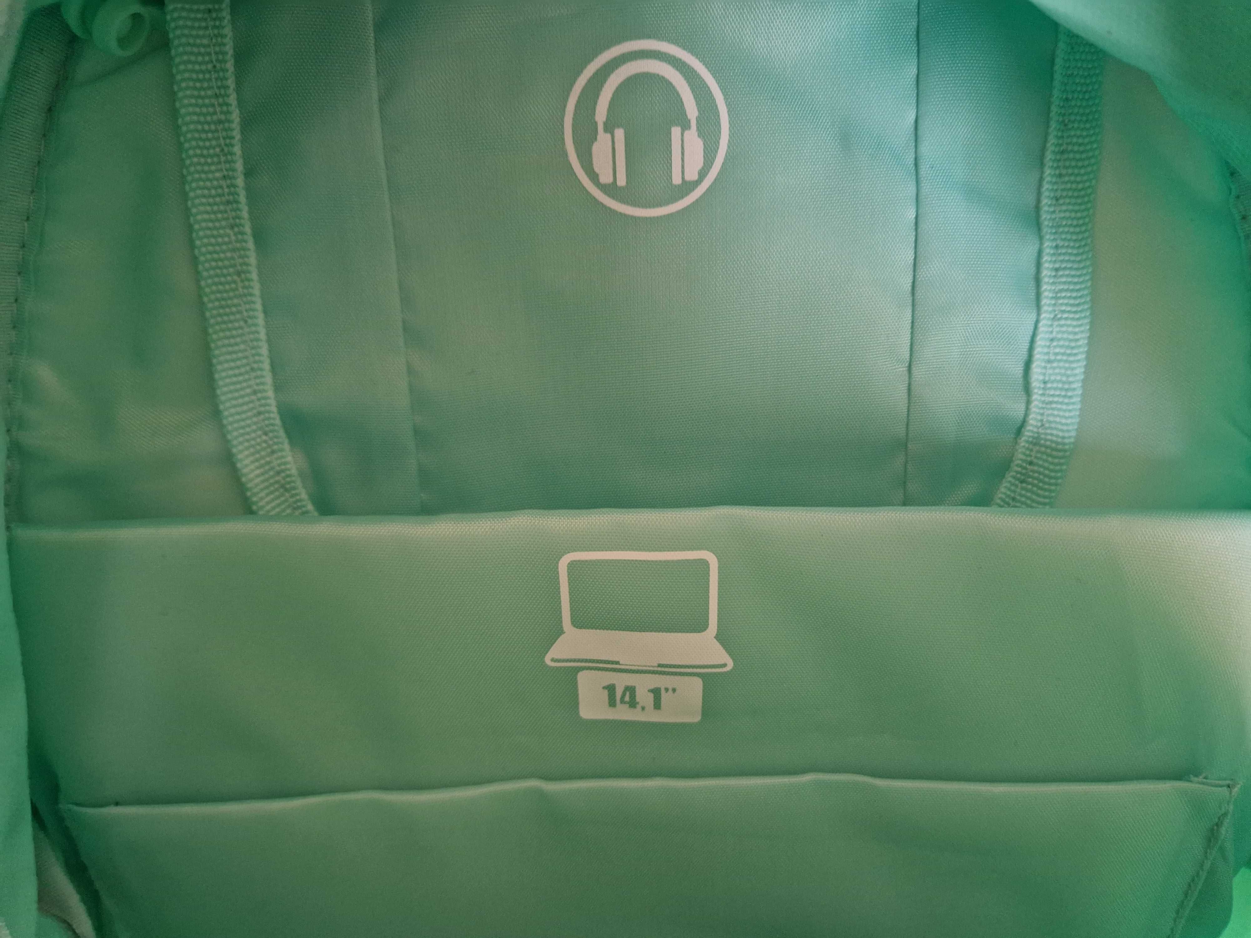 MUNICH Versátil e completa Mochila Portátil 14,1'' Esmeralda