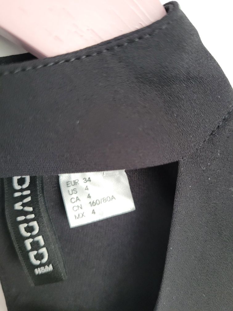 Sukienka czarna H&M 34