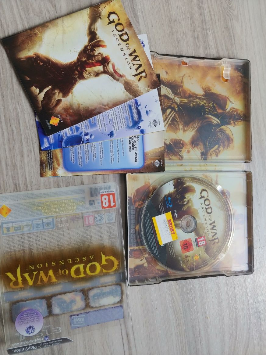 god of war ascension special edition grs ps3 play station 3