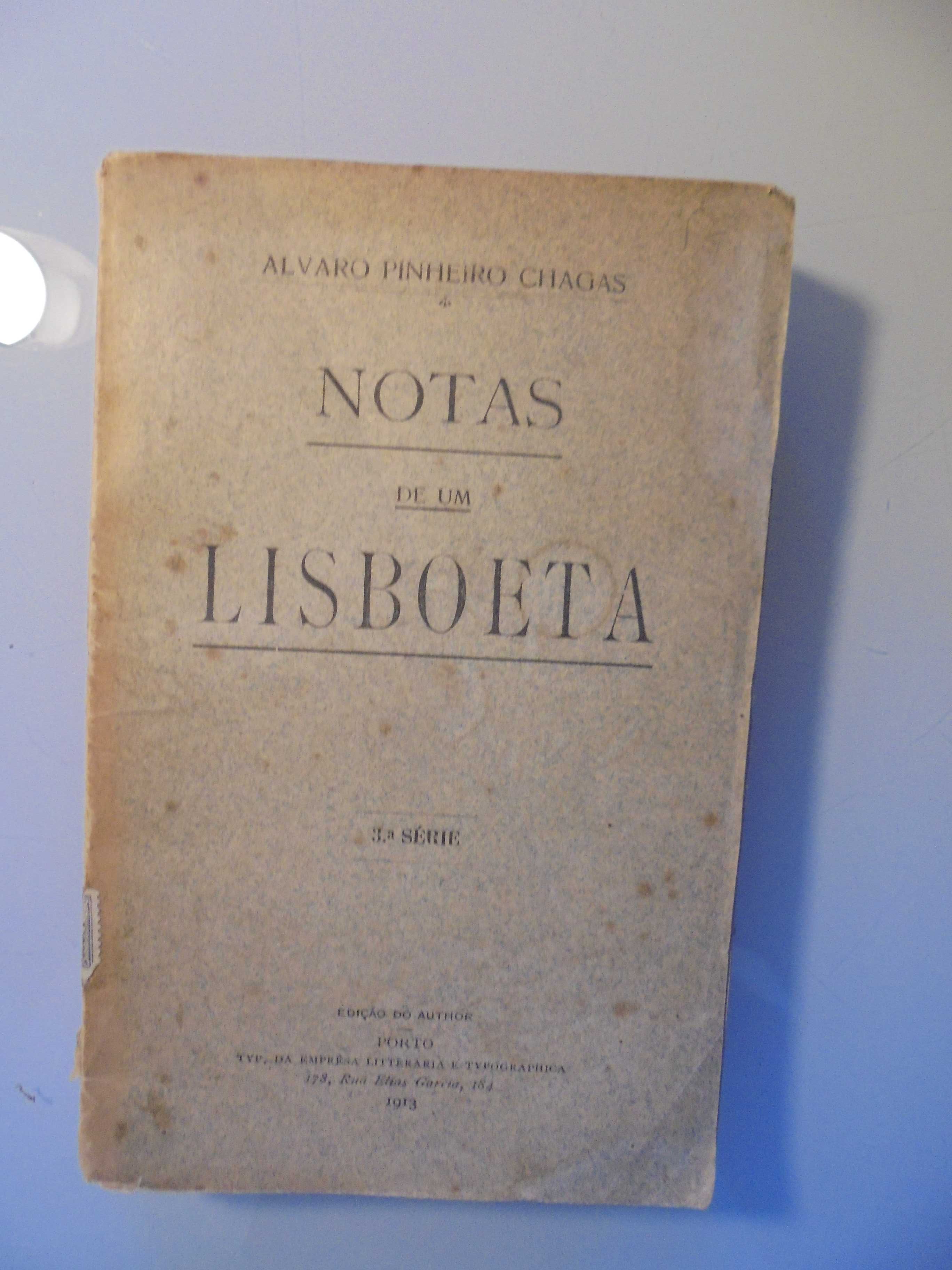 Chagas (Alvaro Pinheiro);Notas de um Lisboeta;