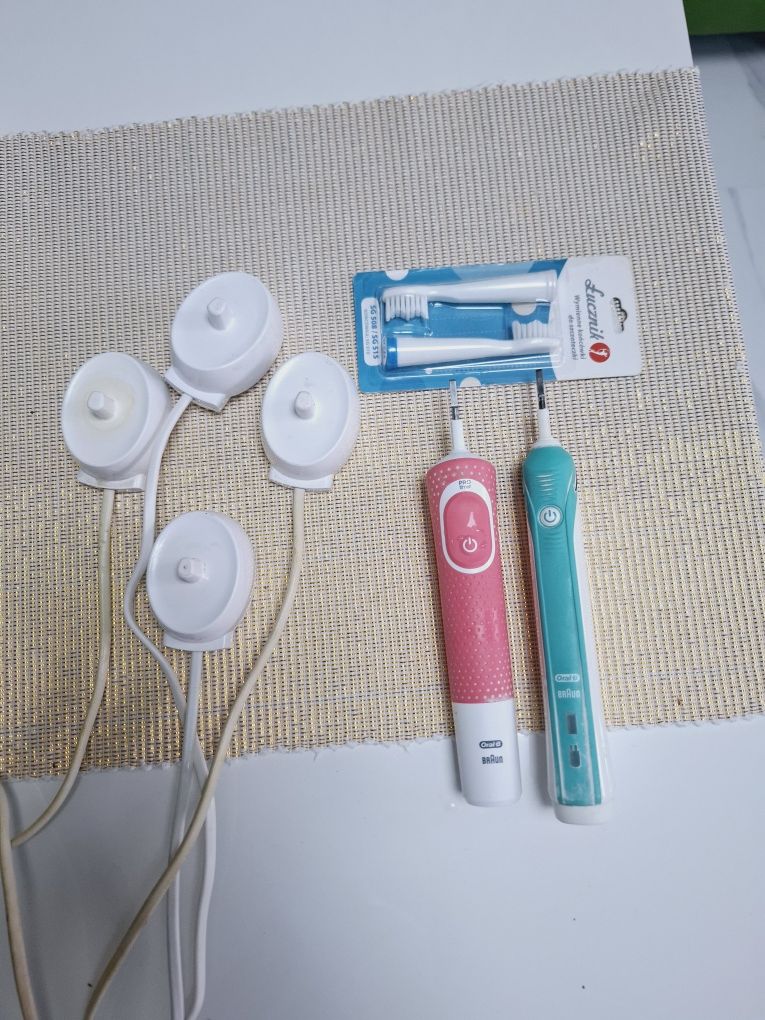 Zestaw  7 szt. Oral B Braun pro trymer końcówki