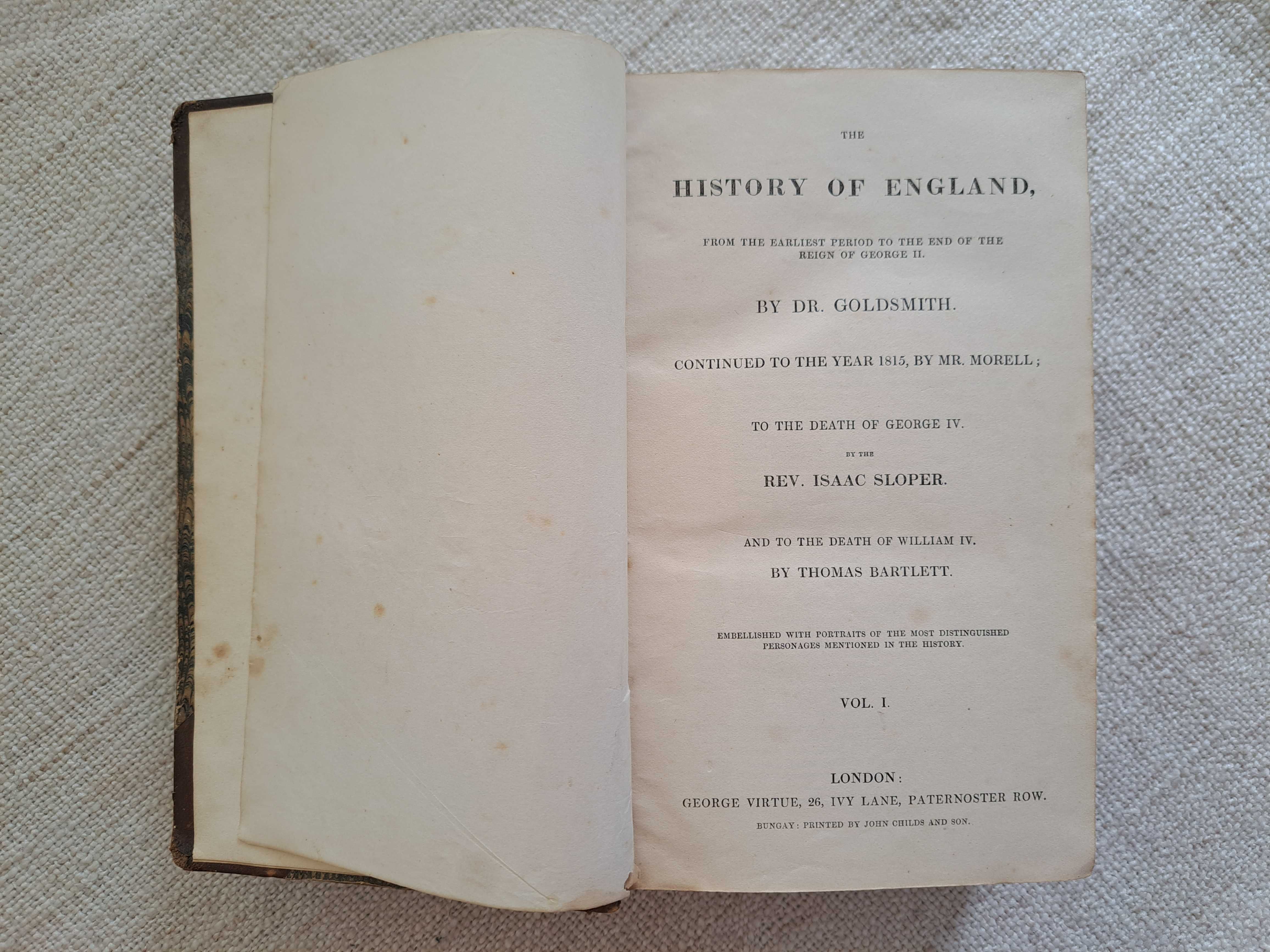 1840 rok. Historia Anglii. Ilustracje. 1677 stron