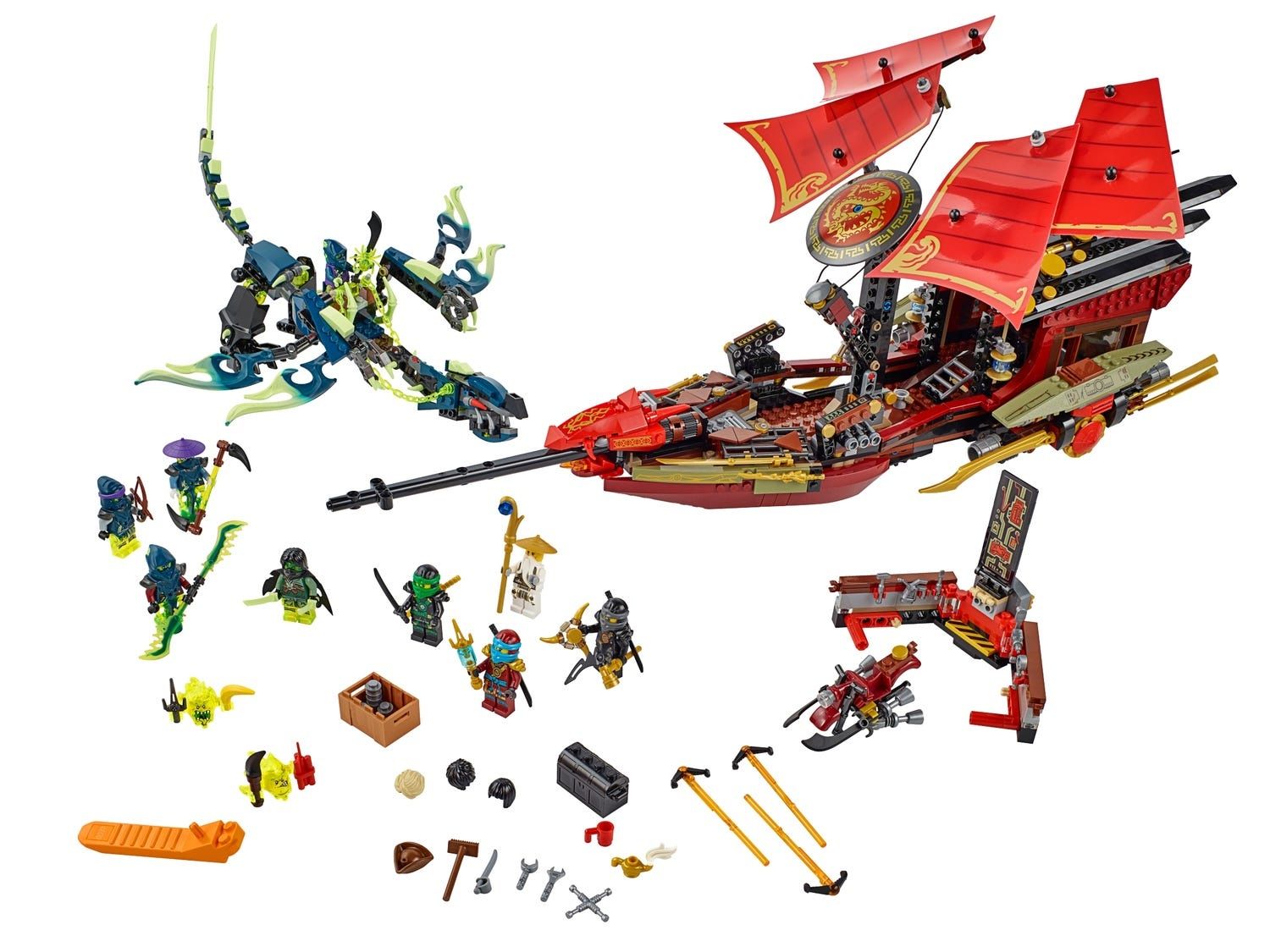 Lego Ninjago Final Flight of Destiny's Bounty 70738