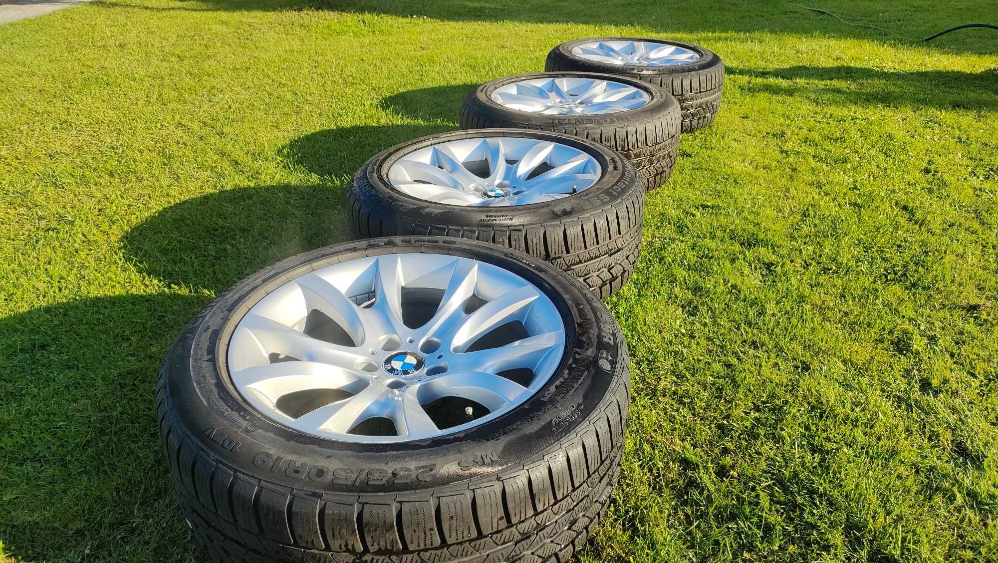 Felgi alufelgi z oponami ZIMA BMW x6 e71 e72 x3 x5 9x19 et18 et48