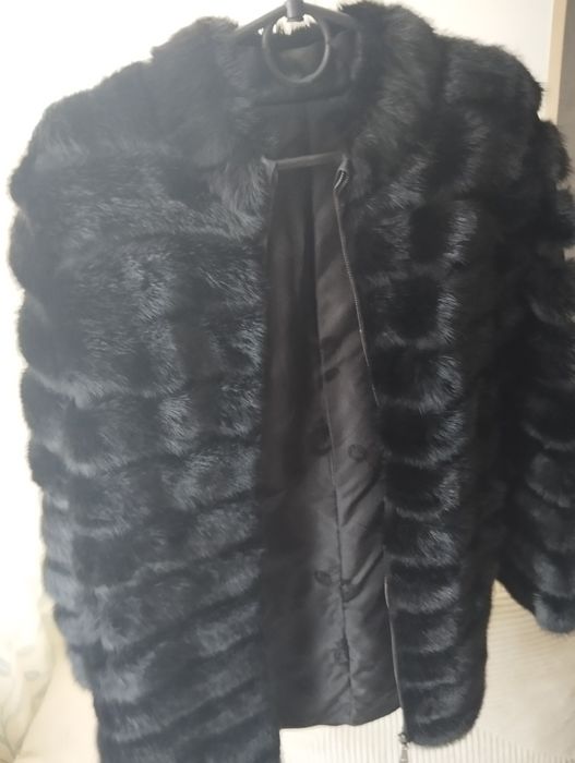 Шуба норкова автоледі