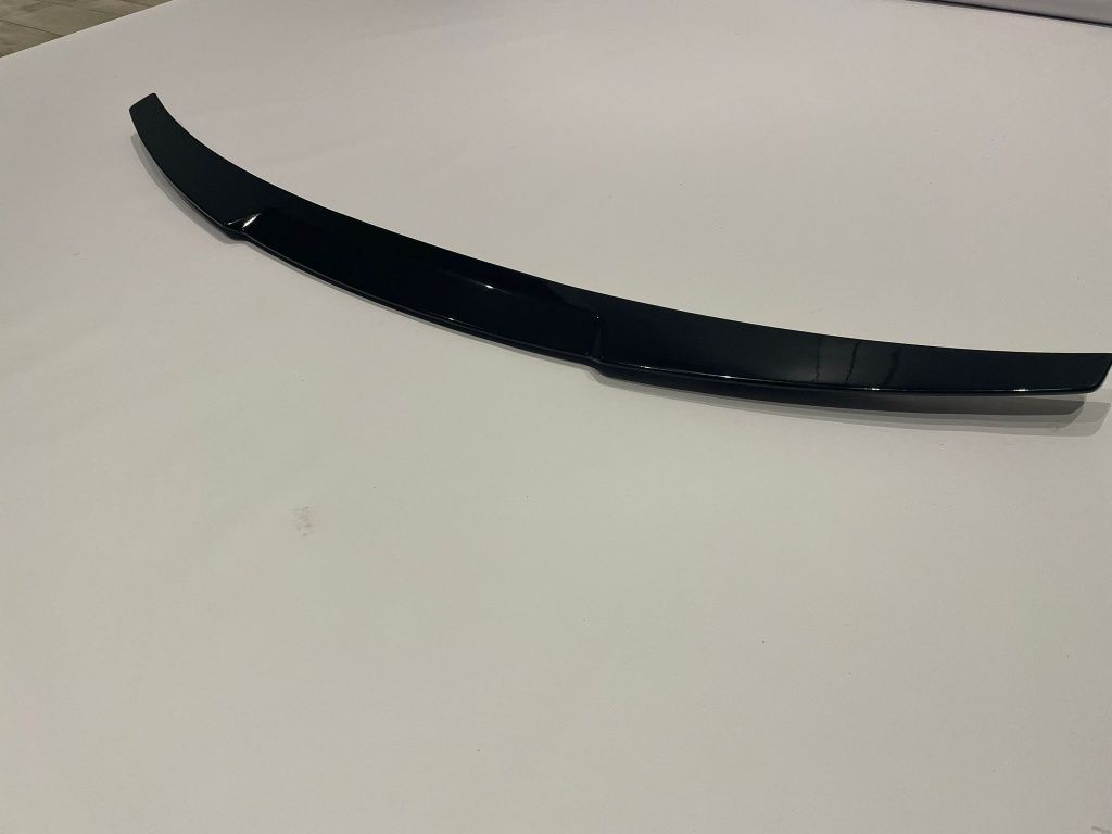 AUDI A4 B8,5 lotka dokładka spoiler M4 look czarny połysk