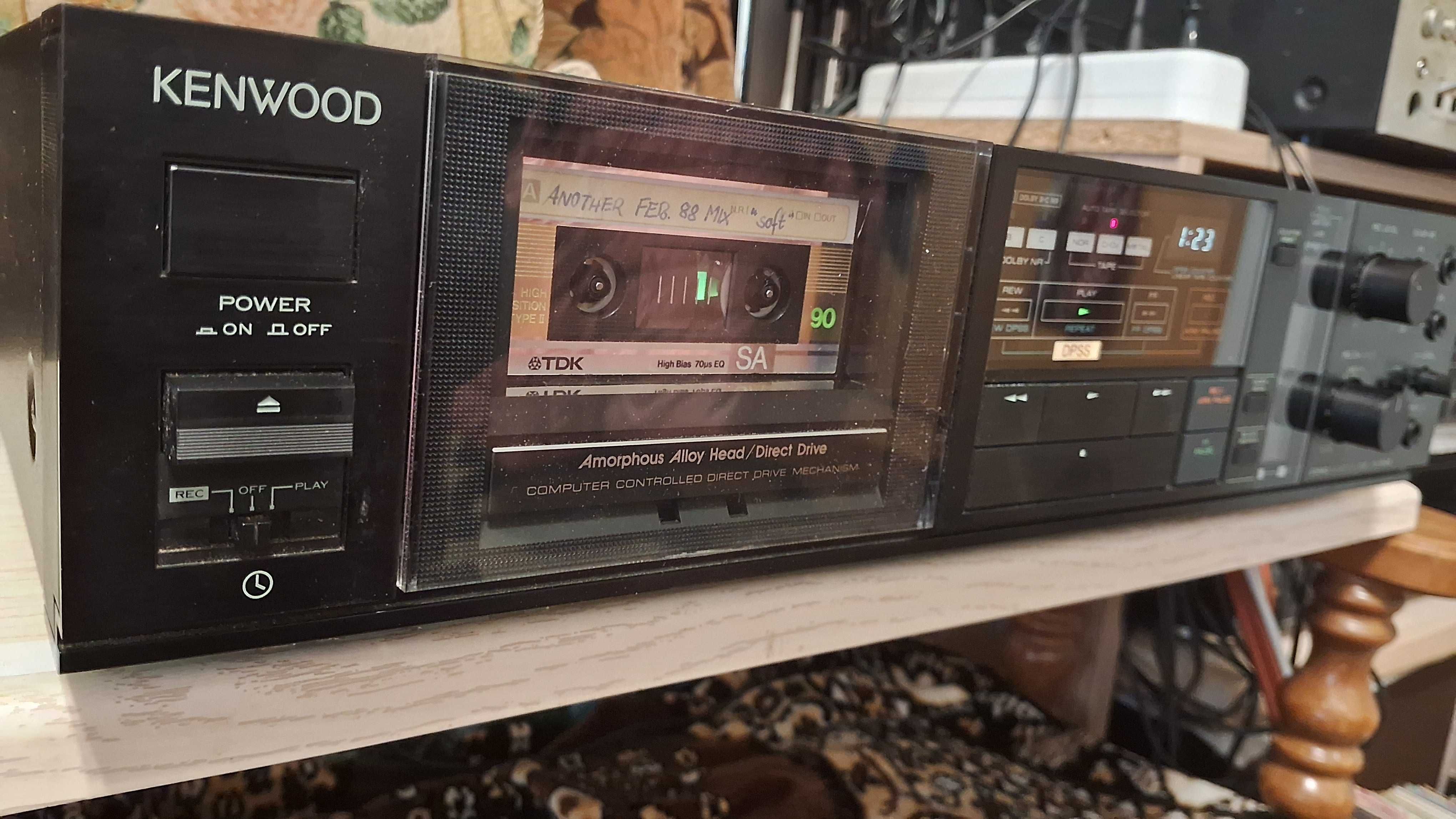 Kenwood KX-880B Stereo Cassette Deck касетна дека