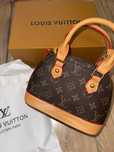 Louis vuitton lv torebka alma monogram edge paint
