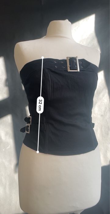 Gorset Miękki na metalowe klamry Halloween