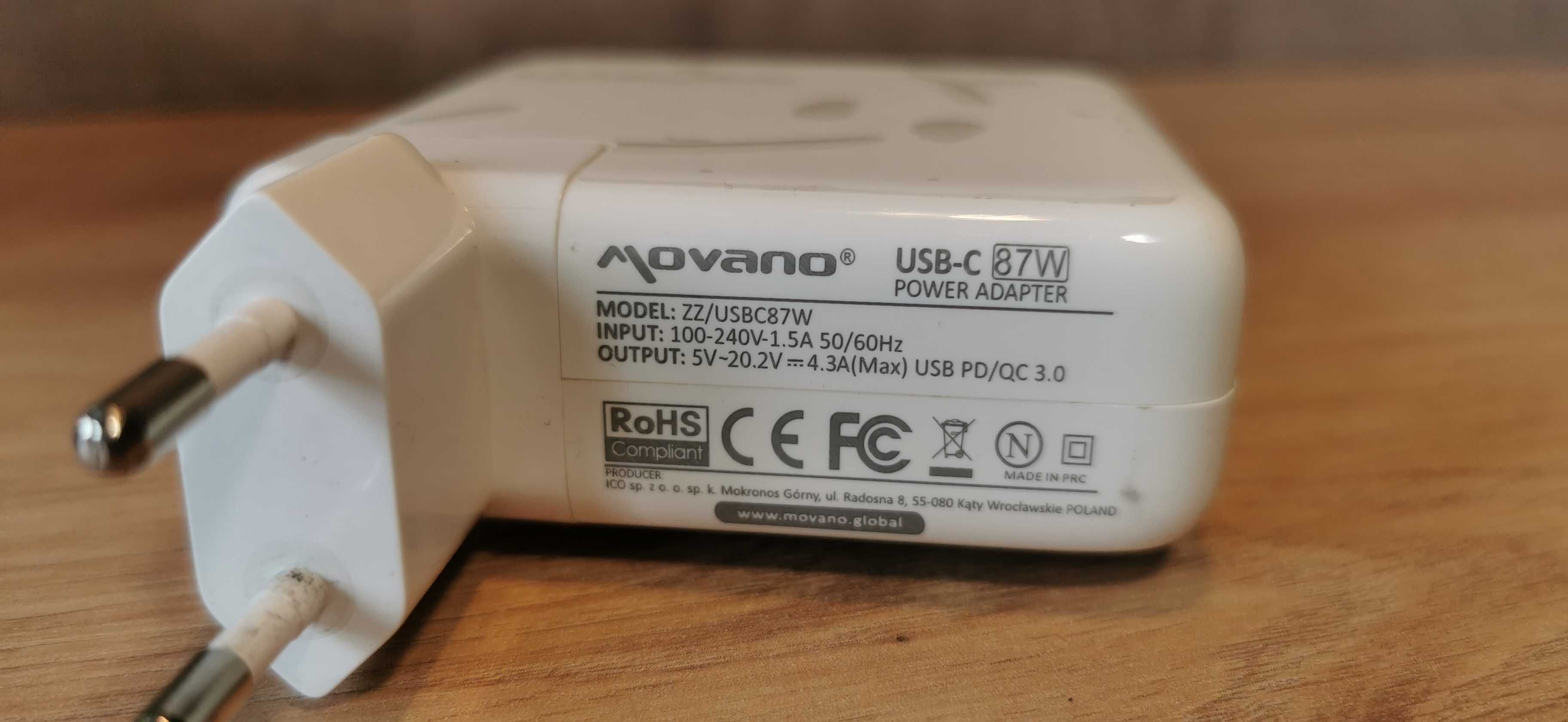 Zasilacz Ładowarka do Apple Macbook USB-C 87W