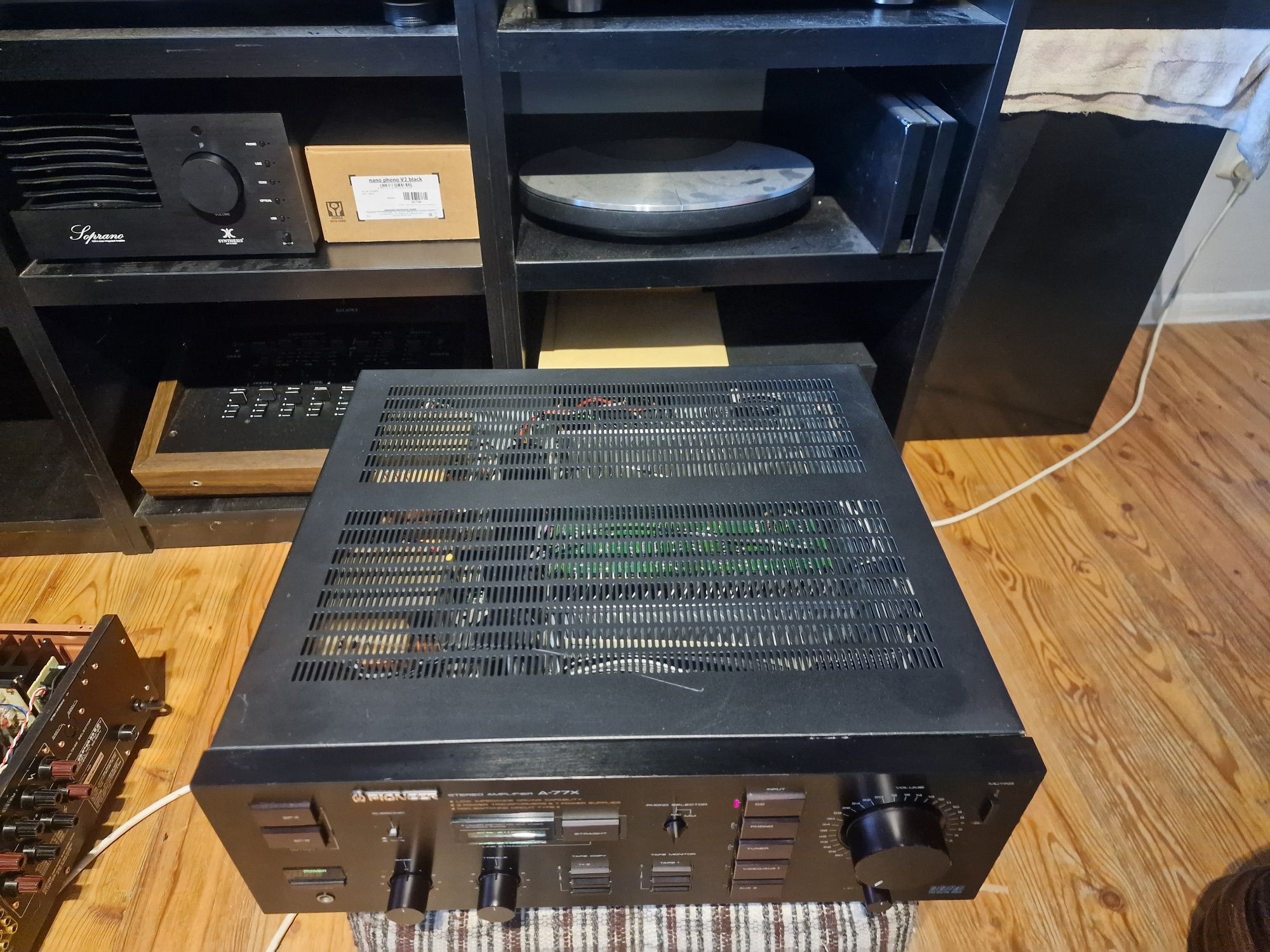 Pioneer A77X wzmacniacz po przeglądzie serwisowym